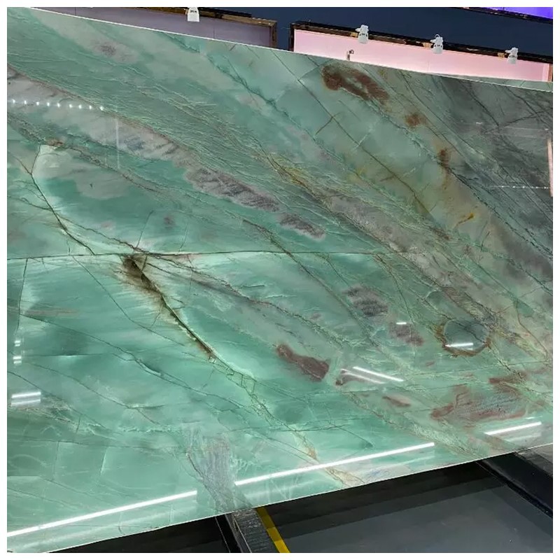 Quartzite Emerald Green Slabs