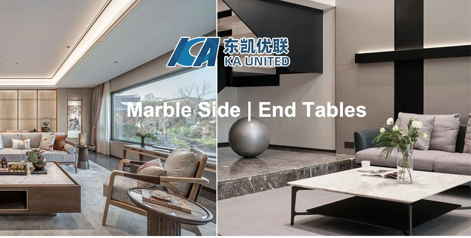 Marble Tea Tables