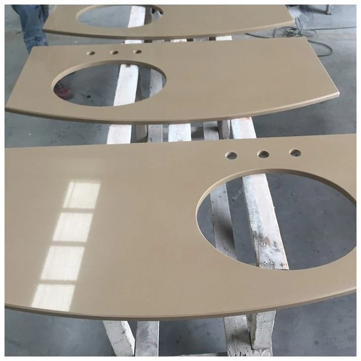 Cream Quartz Vanity Tops