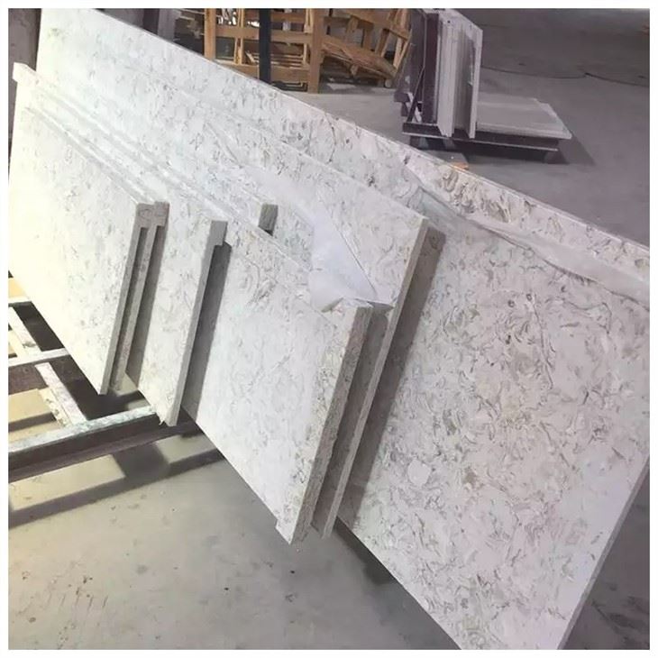 Oyster Quartz Stone Countertop