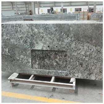 Mặt bàn đá hoa cương trắng Antico