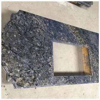 Mặt bàn đá granite Azul Bahia