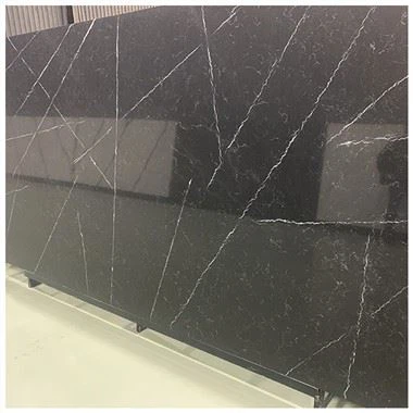 Tấm thạch anh đen Marquina