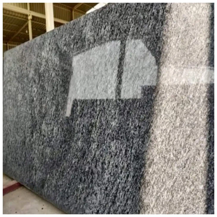 Steel Gray Granite Slabs