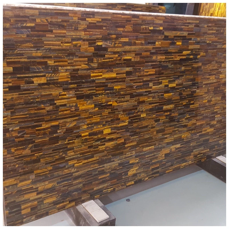 Tiger Eye Gemstone Slabs