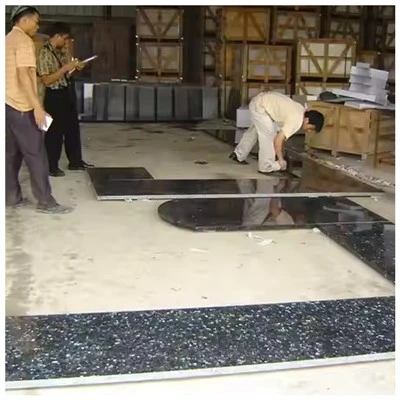 Mặt bàn đá granite xanh ngọc trai